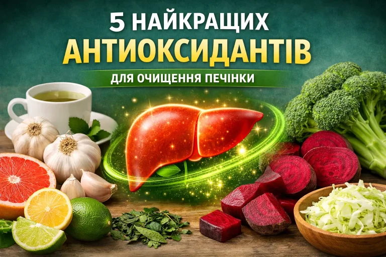 5 найкращих антиоксидантів для підтримки та очищення печінки